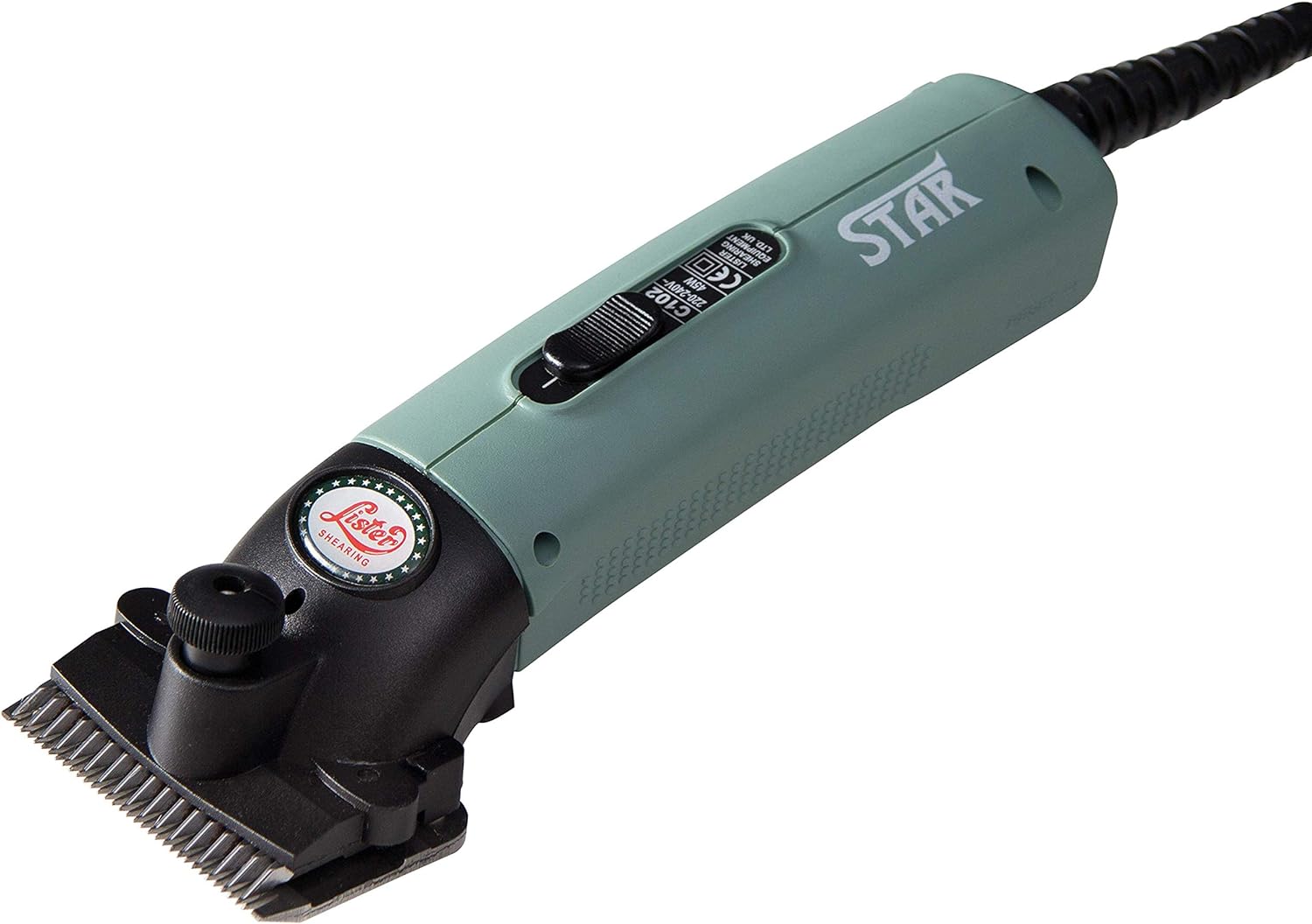 Wahl Professional Lister Star Clipper With Case Blade Great for Cattle Horse Dog Livestock Hair Grooming