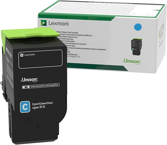 Lexmark Toner 78C1XC0 XHY RTN PROG Cyan