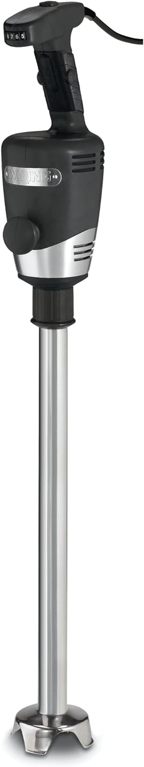 Waring Commercial Big Stix Heavy Duty Stick Immersion Hand Held Blender, 21" Removable Shaft, Submersible, 1 HP, 700 Watt, Variable Speed, Professional Restaurant Grade, 50 Gal Capacity, 120V, 5-15P