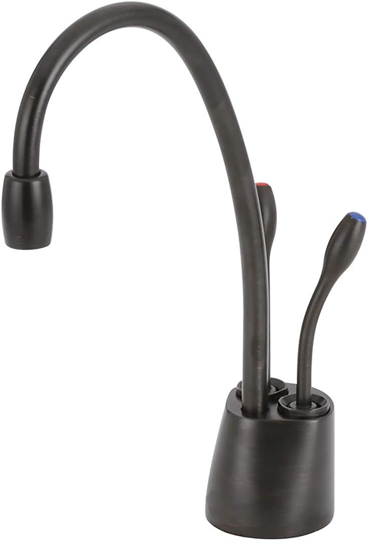 InSinkErator F-HC1100-CRB Indulge Hot and Cool Water Dispenser Faucet, Classic Oil Rubbed Bronze